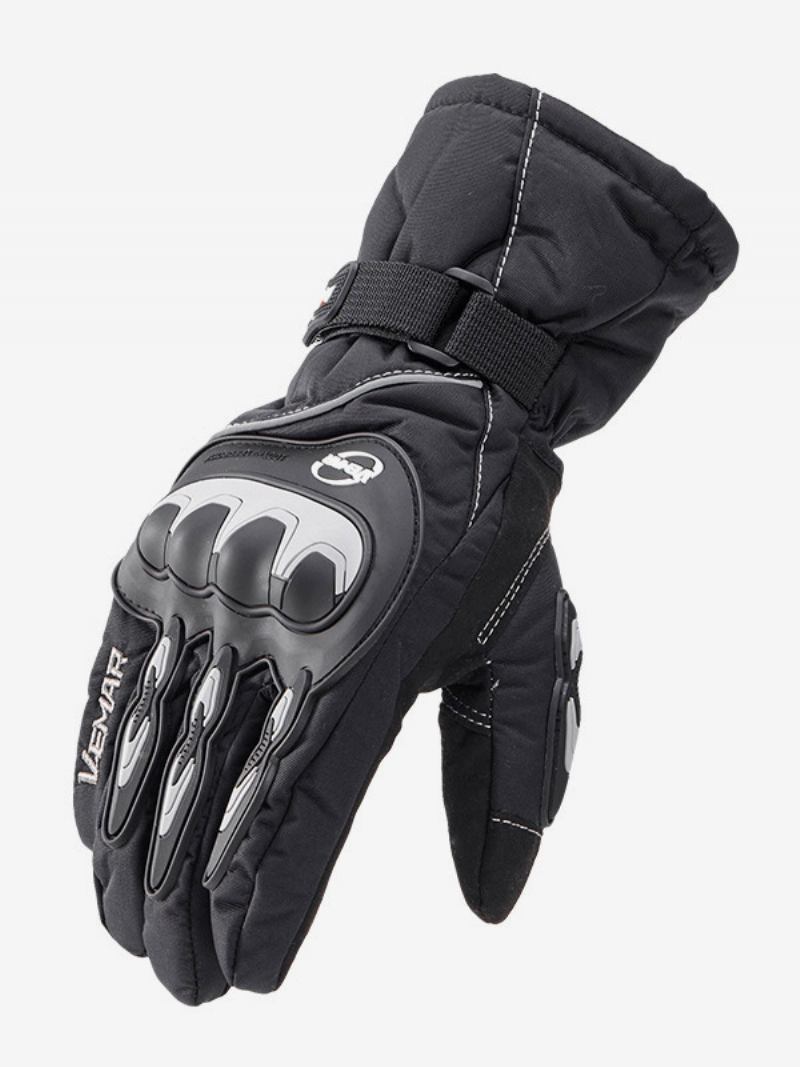 Inverno À Prova Dwaterproof Água Luvas Da Motocicleta Tela Sensível Ao Toque Equitação Quente Vento Corrida Ciclismo Escalada Caminhadas