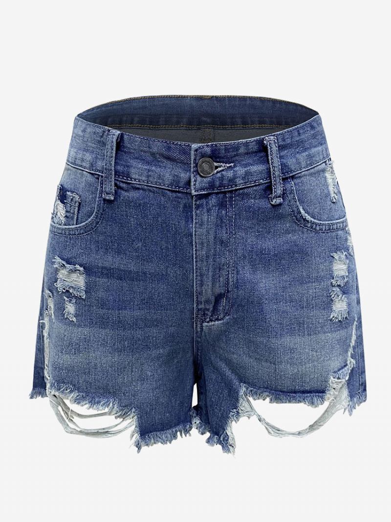 Shorts Feminino Poliéster Chique - Azul Céu Claro