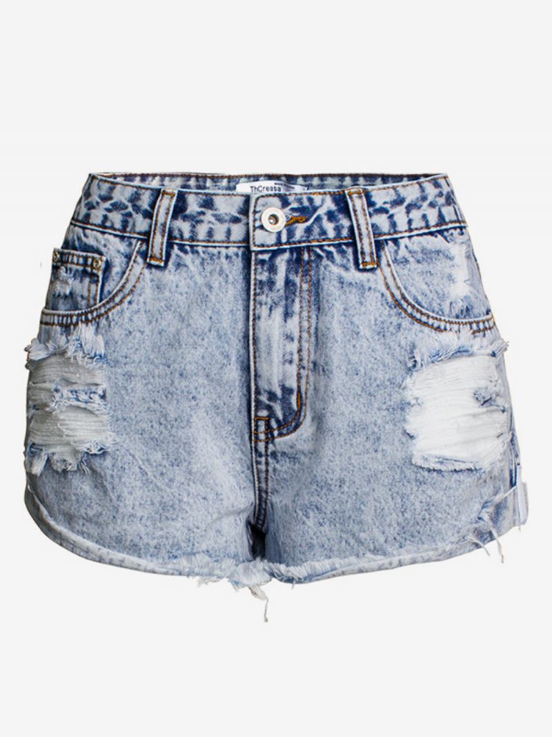 Shorts Femininos Chiques - Azul Céu Claro