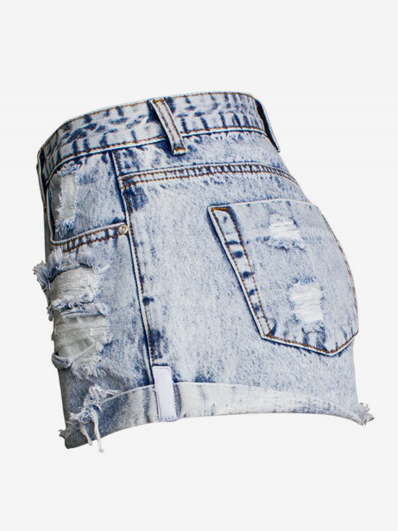 Shorts Femininos Chiques - Azul Céu Claro