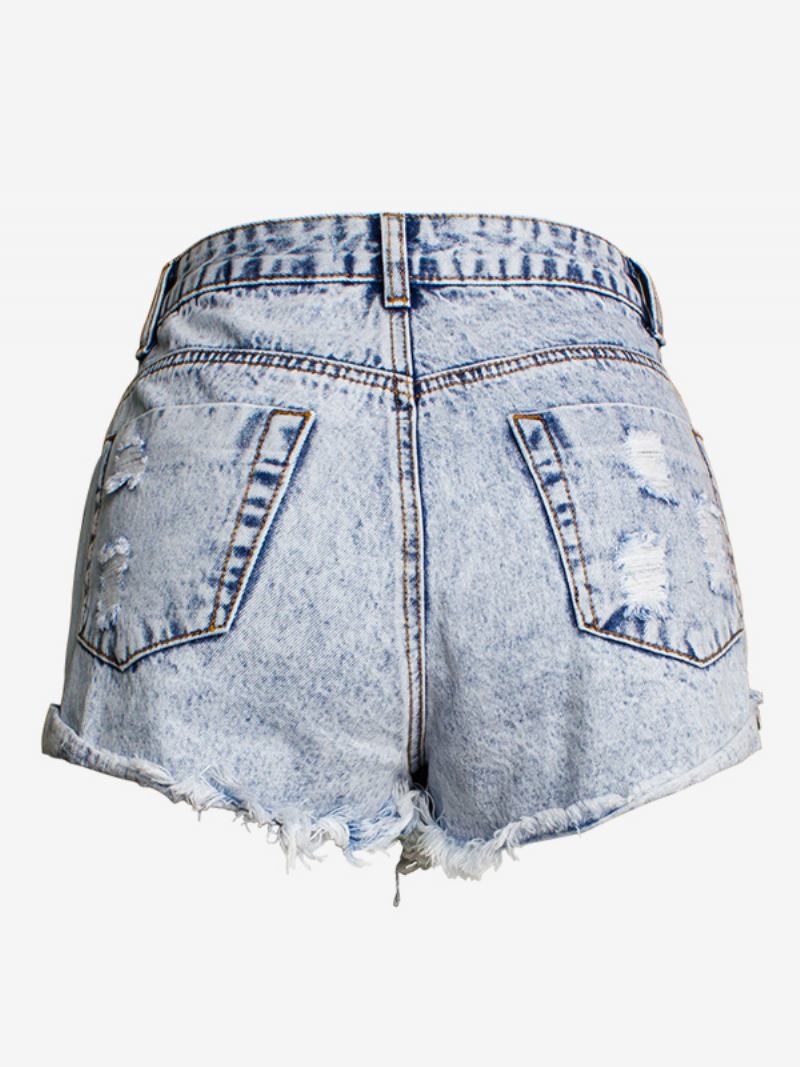 Shorts Femininos Chiques - Azul Céu Claro