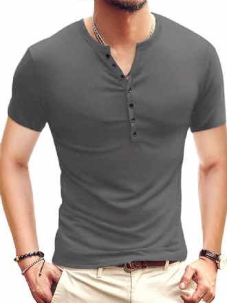 Camisetas Masculinas Casuais Com Gola Joia E Mangas Curtas Grandes