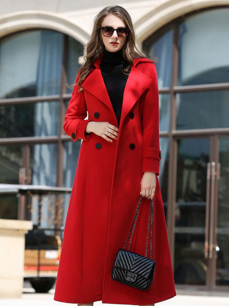 Casaco Lã Feminino Faixa Ture Vermelho Inverno