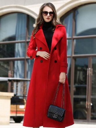 Casaco Lã Feminino Faixa Ture Vermelho Inverno