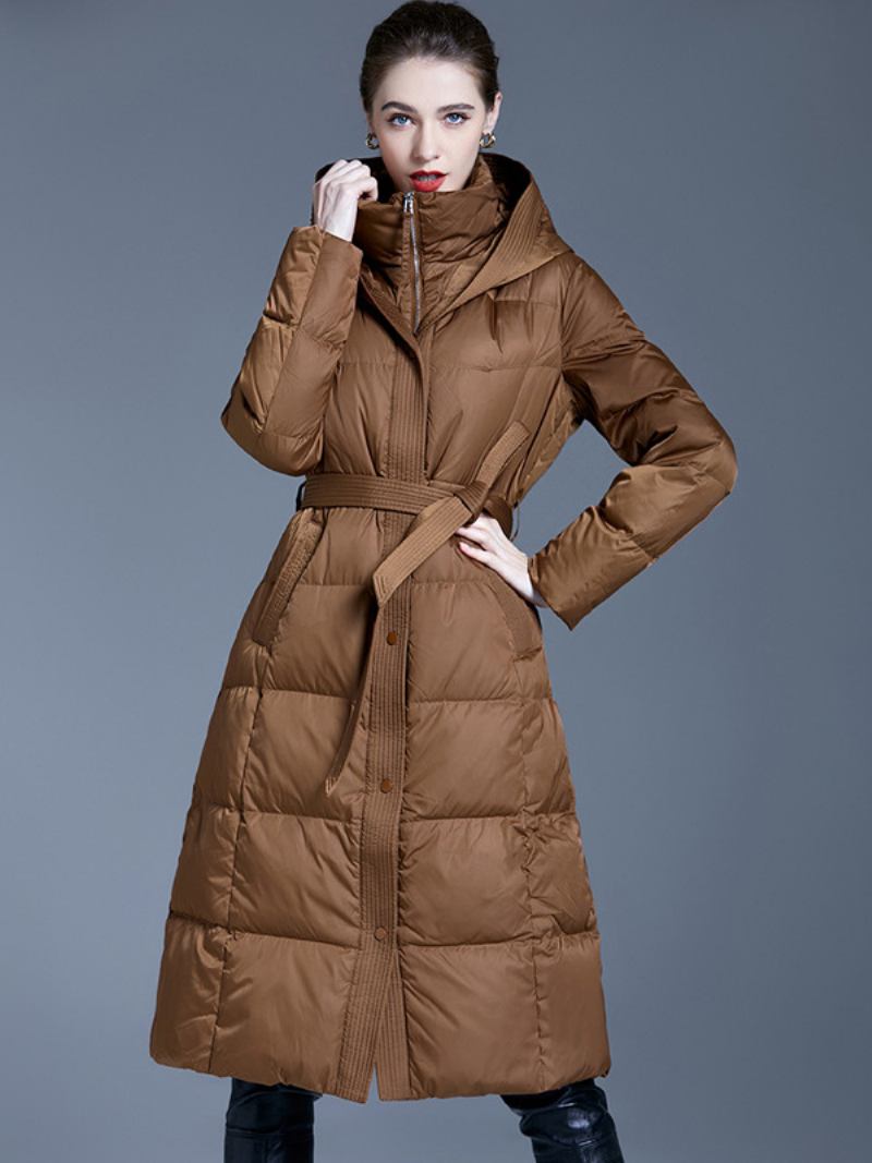 Casacos Penas Duck Down Winter Warm Outerwear Para Mulheres