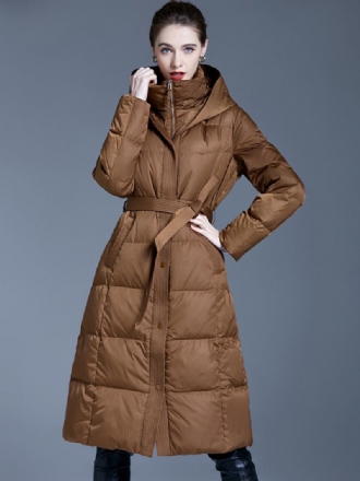 Casacos Penas Duck Down Winter Warm Outerwear Para Mulheres