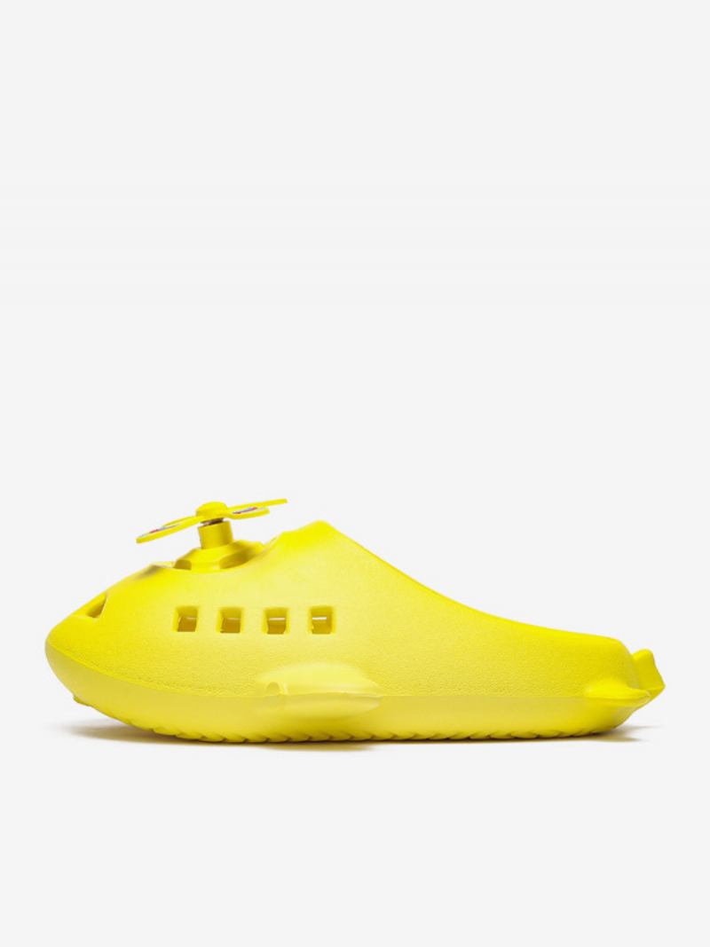 Sapatos Para Meninos Lindos Couro Pu Com Estampa Animal - Amarelo