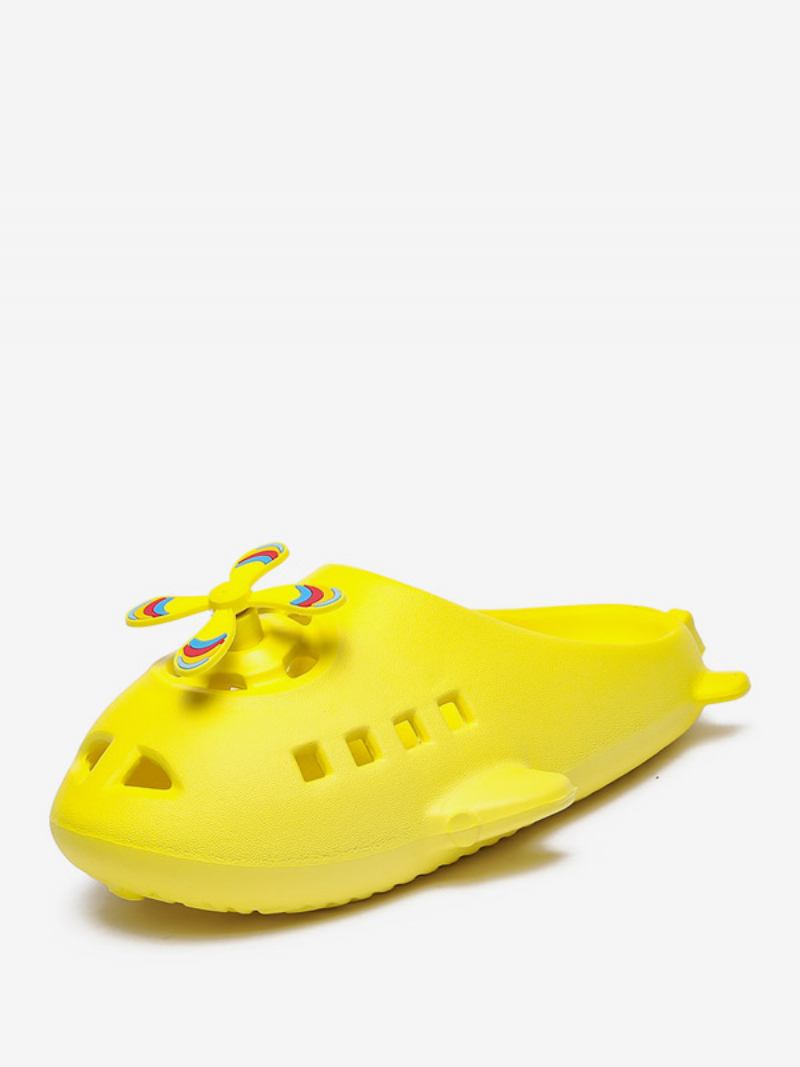 Sapatos Para Meninos Lindos Couro Pu Com Estampa Animal - Amarelo