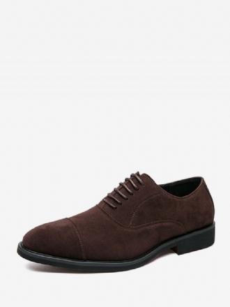 Sapatos Sociais Masculinos Bico Redondo Camurça Couro Oxford Baile Casamento