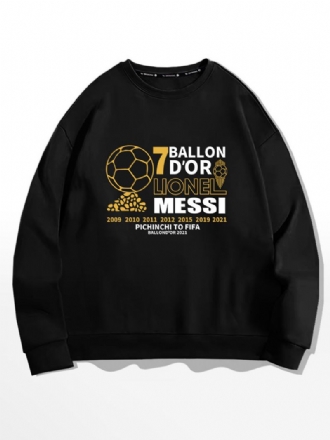 Moletom Messi Ballon D'or Masculino