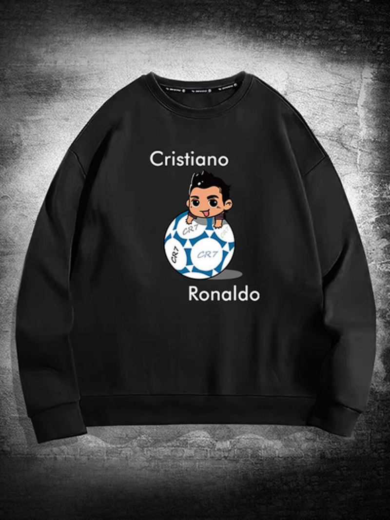 Moletom Ronaldo Masculino Mangas Compridas Top