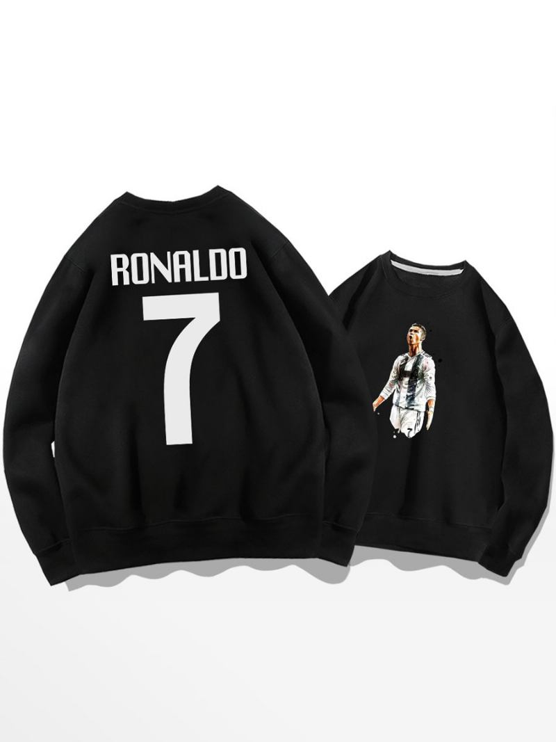 Moletom Treino Cristiano Ronaldo Número 7 Top Masculino