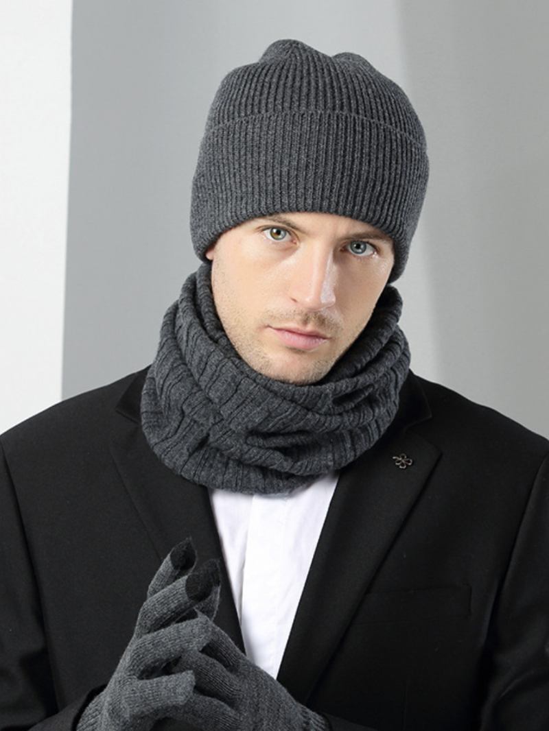 Chapéus Para Homens Inverno Quente Boina Bonita