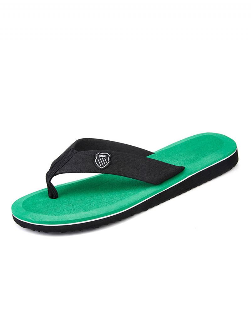 Sandálias Masculinas Slip-on Sola Eva - Verde