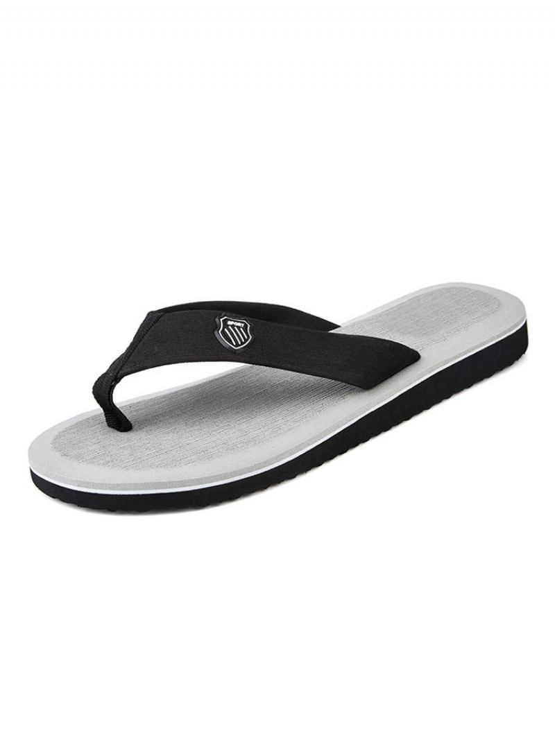 Sandálias Masculinas Slip-on Sola Eva - Cinza