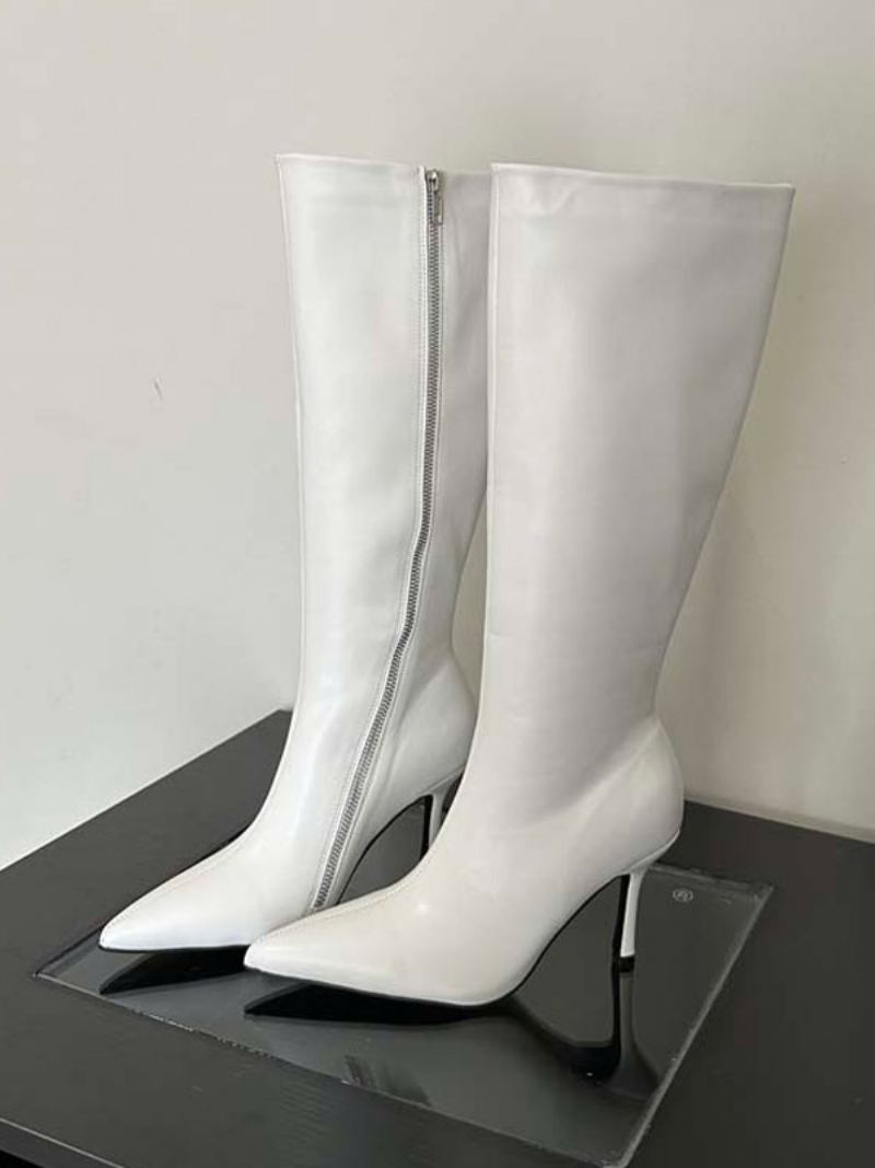 Botas Femininas Chiques Com Salto Agulha