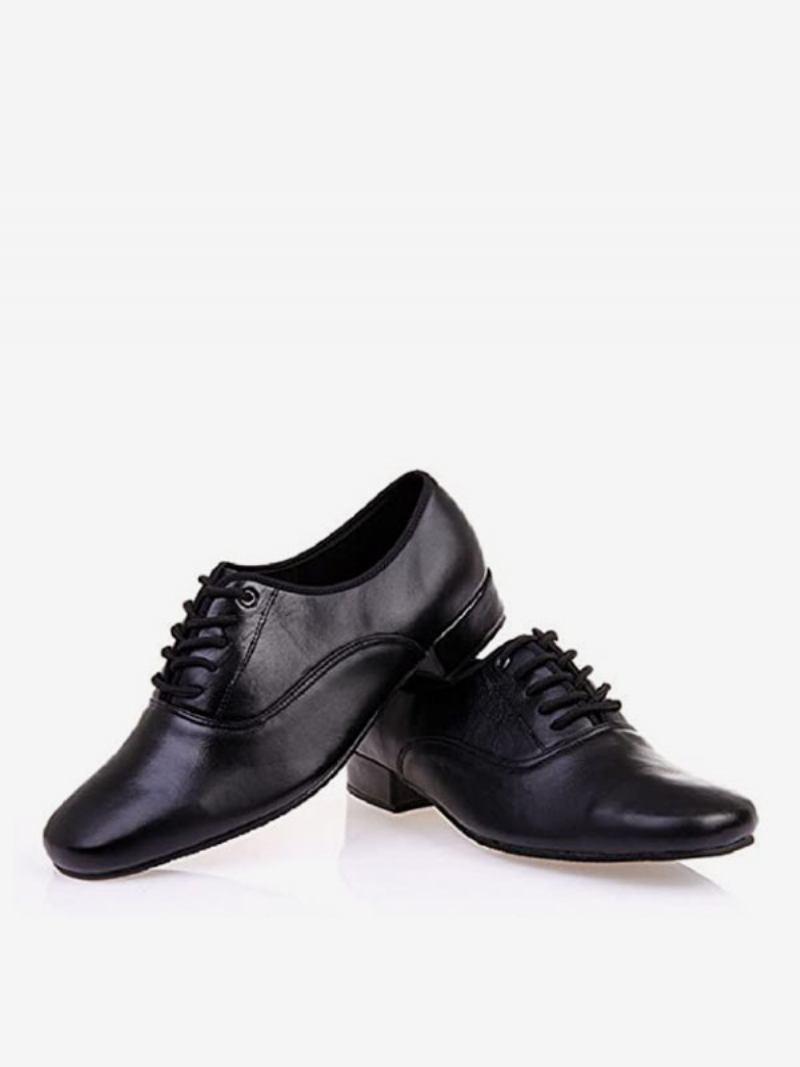 Sapatos Dança Salão Masculinos - Preto