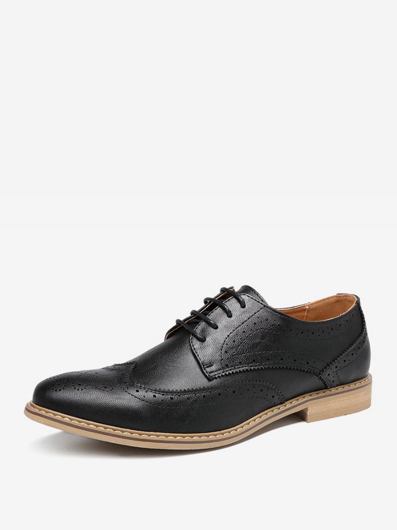 Sapatos Mocassins Masculinos Couro Pu - Preto