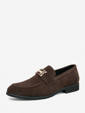 Sapatos Mocassins Masculinos Couro Pu Com Alça Monge Slip-on Festa Baile