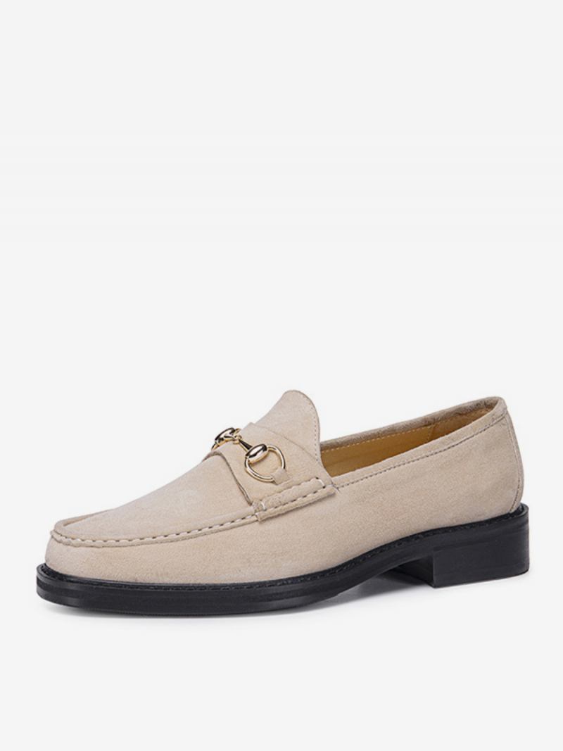 Sapatos Mocassins Masculinos Pele Infantil Baile Casamento - Amarelo Claro